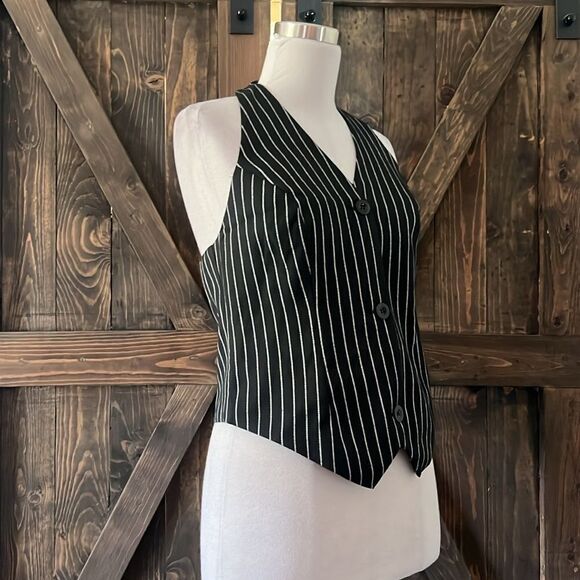 Belle Poque Vest for Work Vintage Button Down Suit Waistcoat - Picture 4 of 14